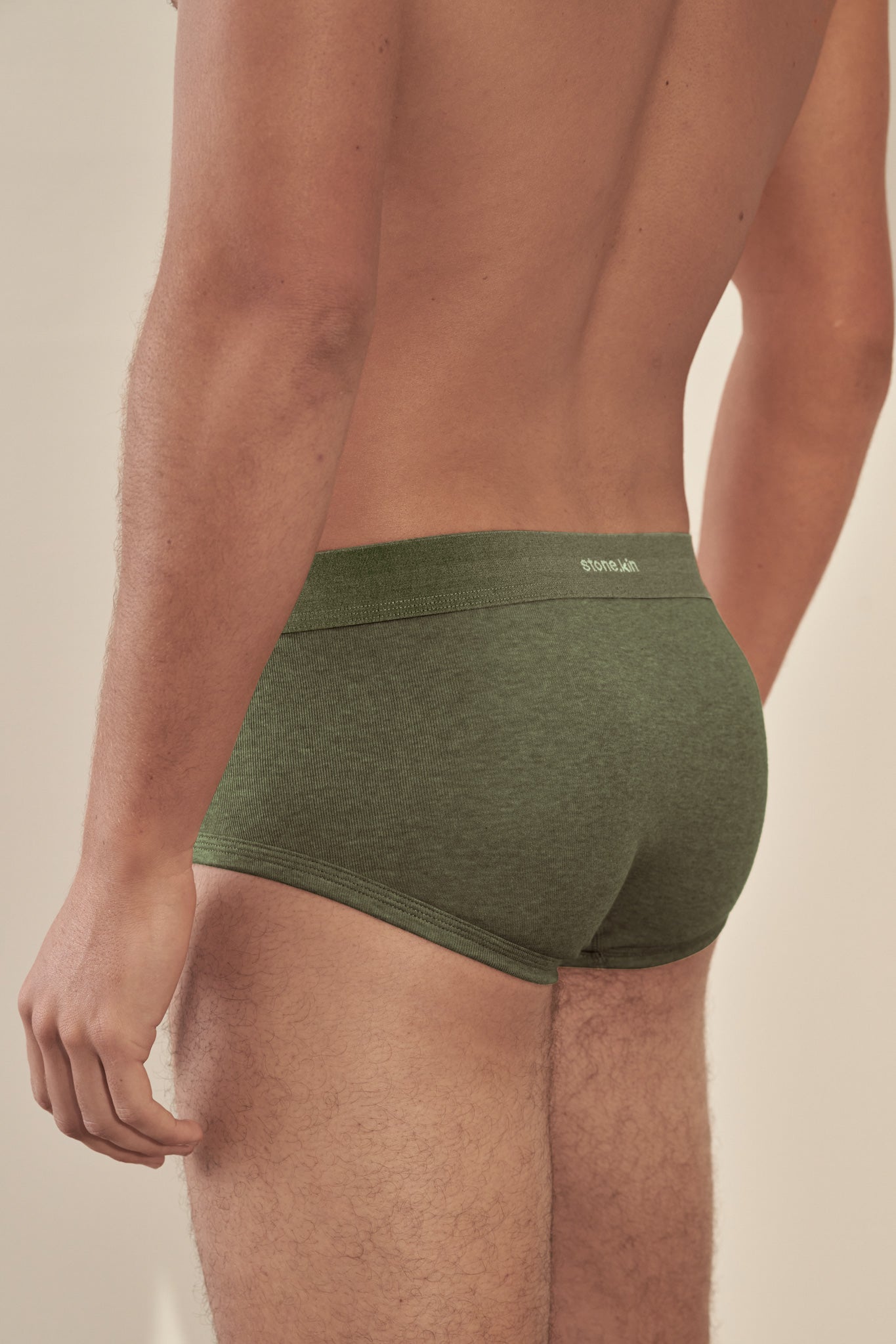 Trunk in Organic Cotton Rib - Forest