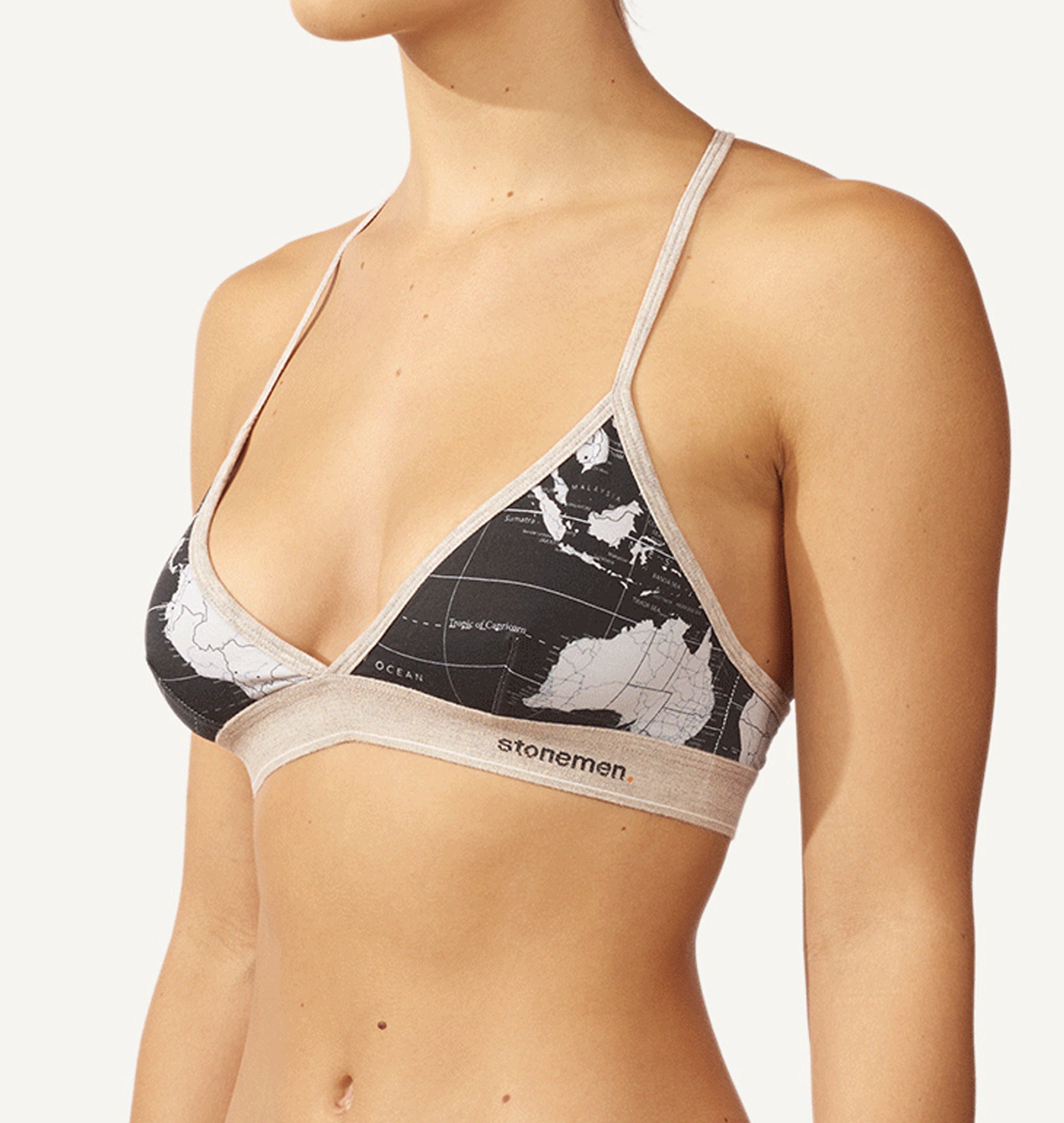 Calvin klein 2025 camo triangle bra