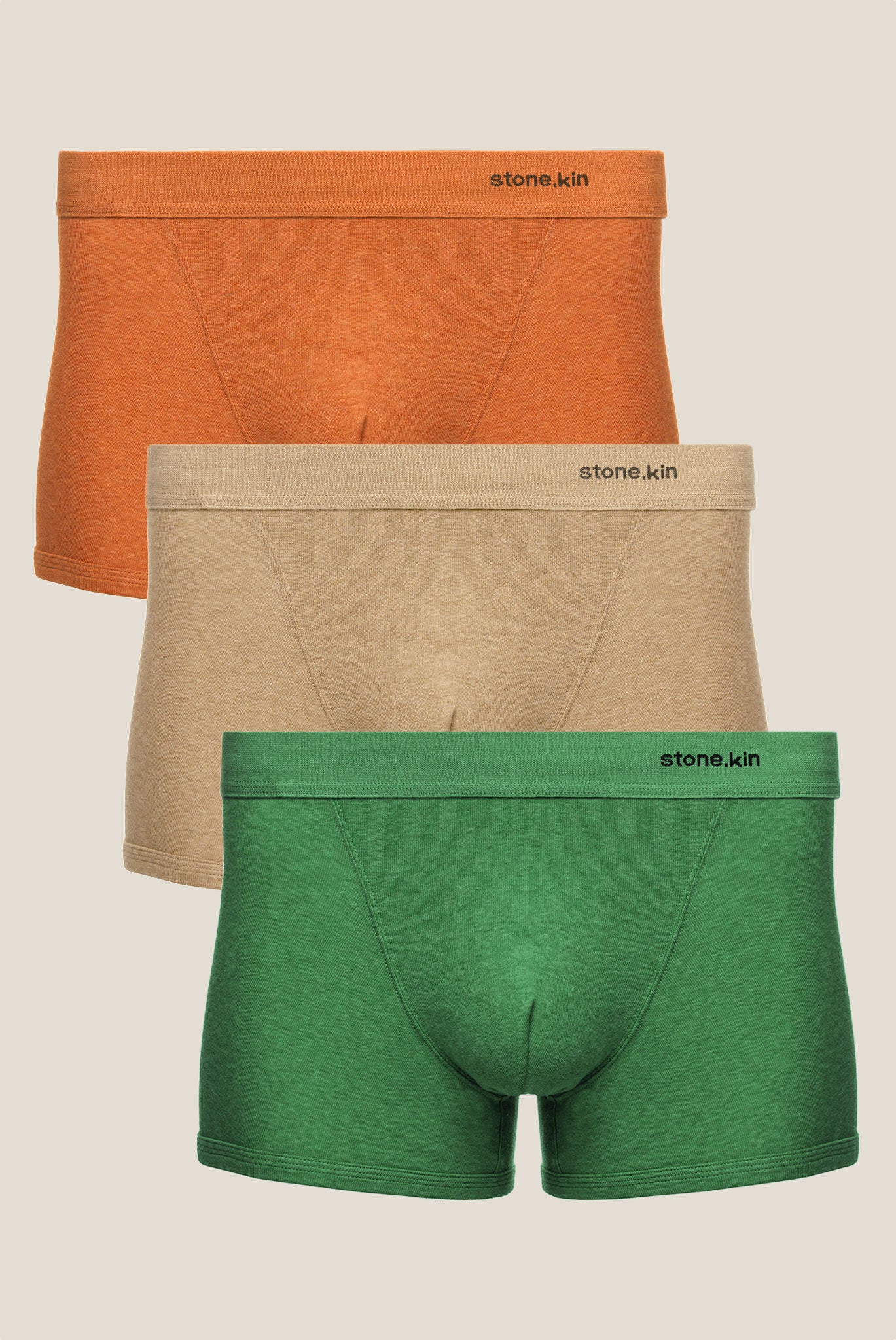 Boxer Brief 3 Pack / Papaya, Sand & Pandanus