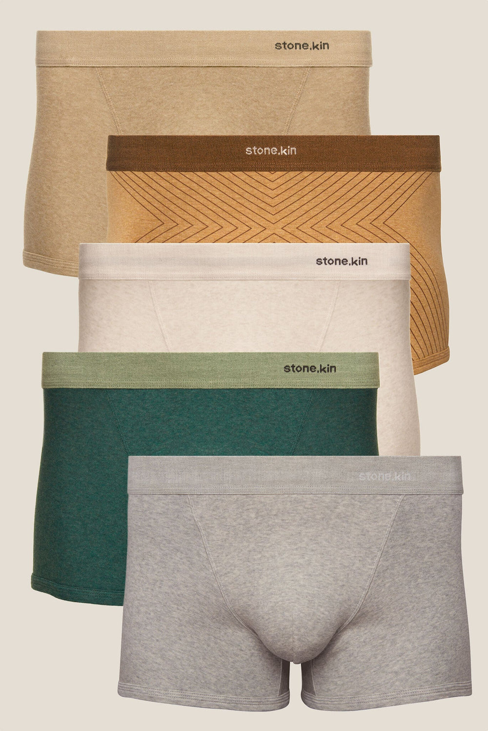 Men’s Organic Cotton Boxer Brief - 5 Pack