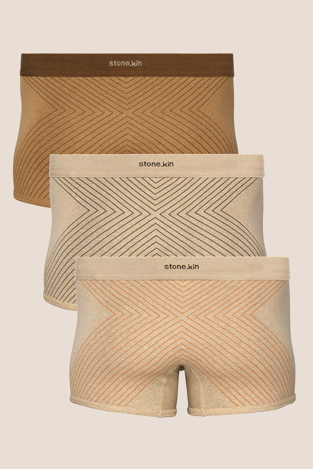 Men’s Organic Cotton Boxer Brief - 3 Pack - Cross